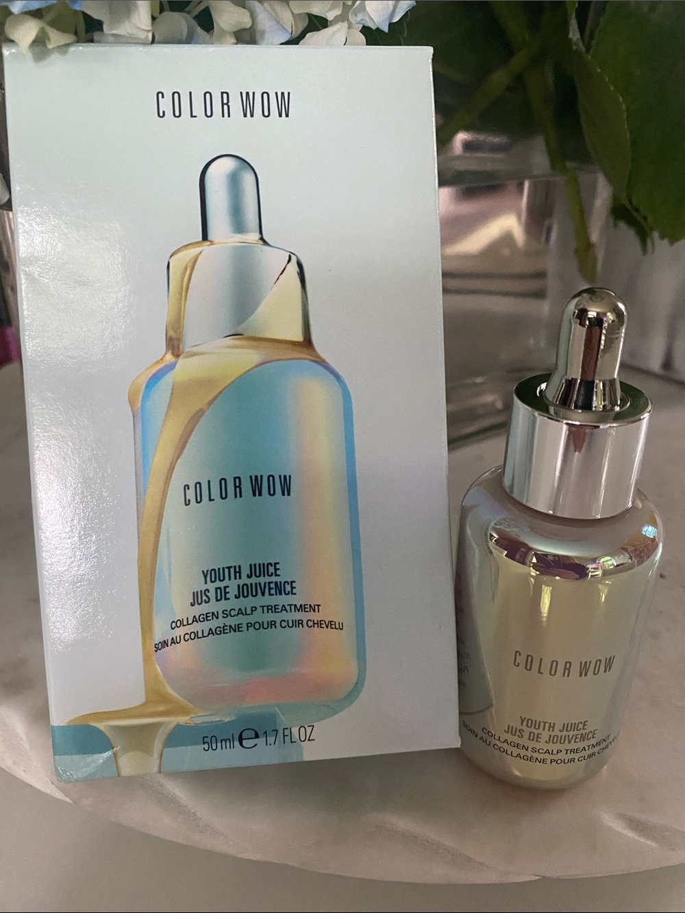 NIB COLOR WOW Youth Juice  Collagen Scalp Treatment